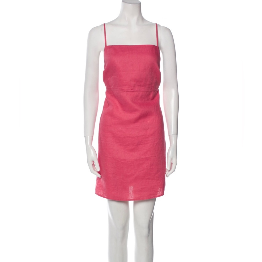 REFORMATION linen mini dress